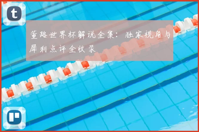 董路世界杯解说全集：独家视角与犀利点评全收录